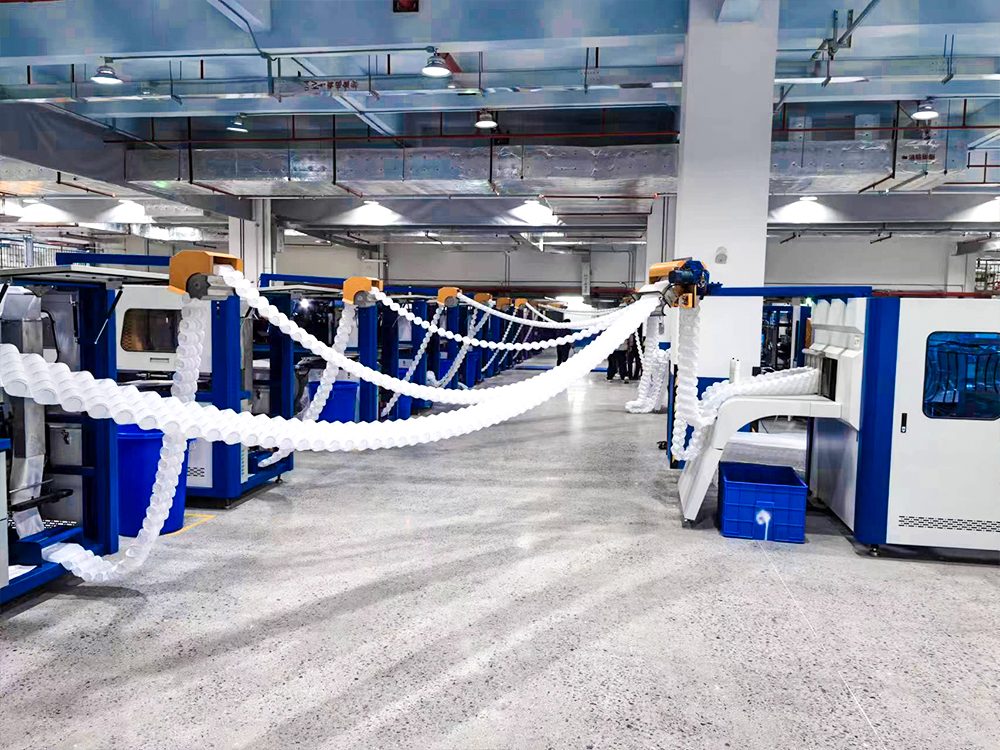 تطبيق حقيقي لآلات Yulun في مصنع كبير